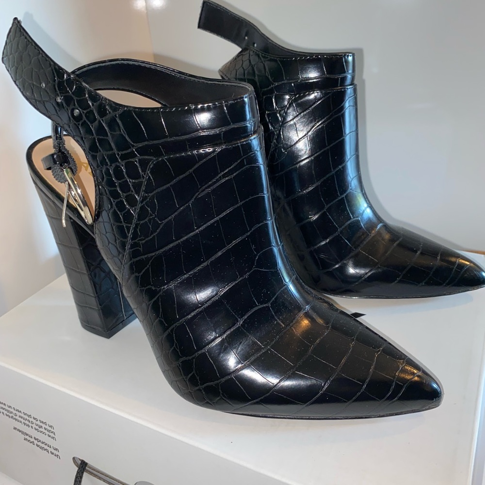 Aldo | size: 8 | Black leather